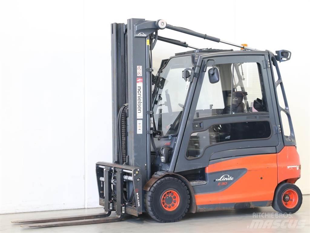 Linde E30L/387 Elektrostapler