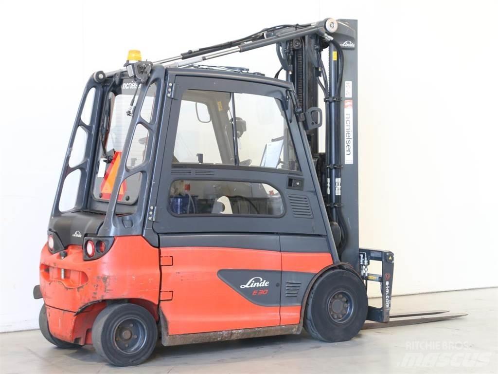 Linde E30L/387 Elektrostapler