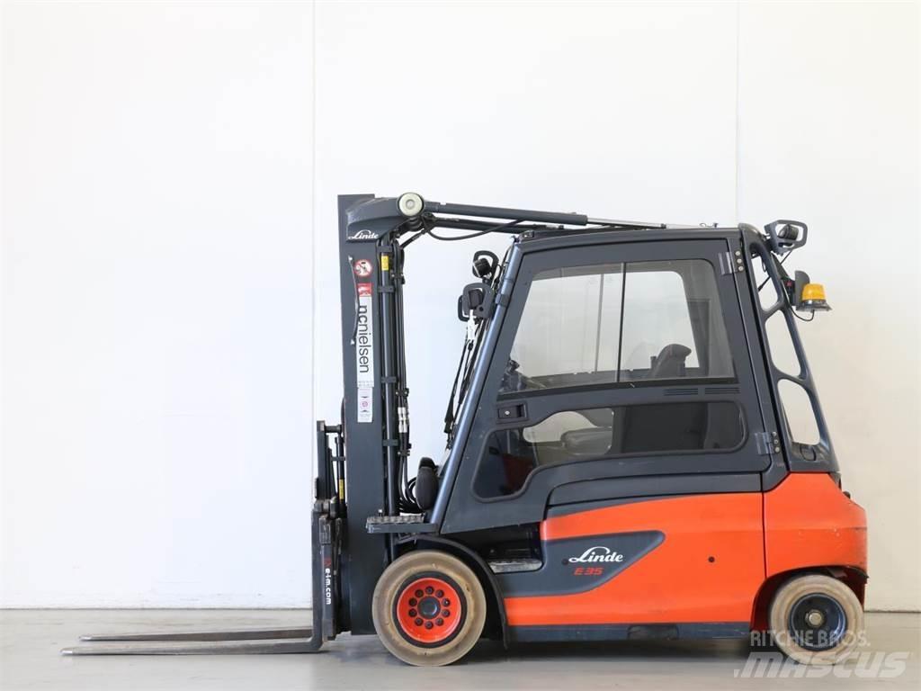 Linde E35L/387 Elektrostapler