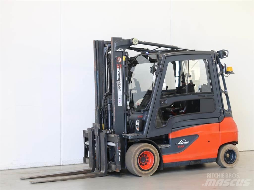 Linde E35L/387 Elektrostapler