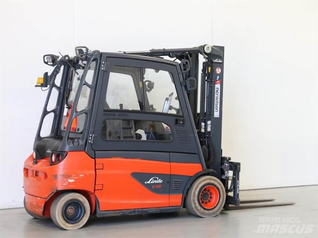 Linde E35L/387 Elektrostapler