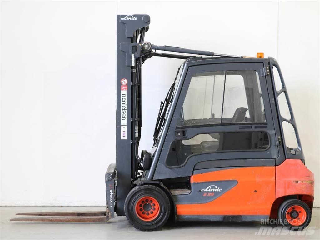Linde E35L/387 Elektrostapler