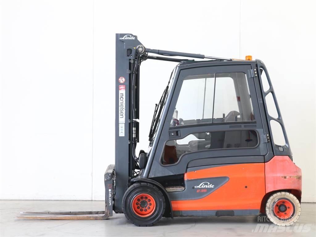Linde E35L/387 Elektrostapler