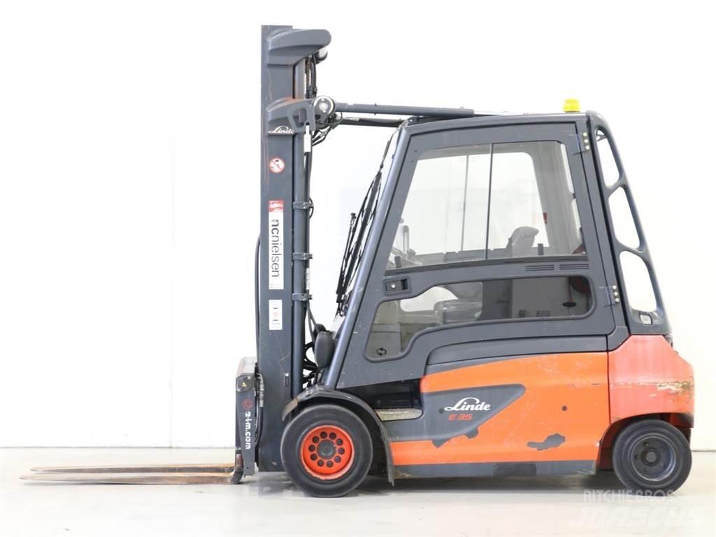 Linde E35L/387 Elektrostapler
