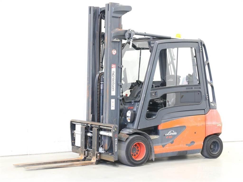 Linde E35L/387 Elektrostapler