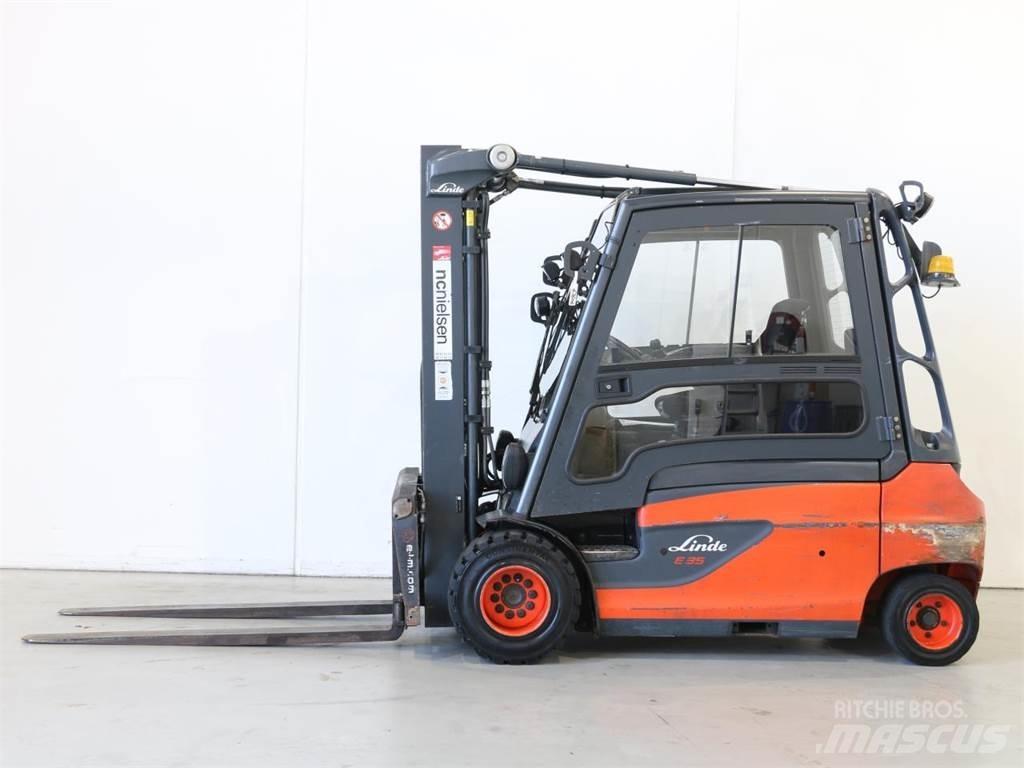 Linde E35L/387 Elektrostapler