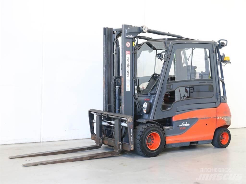 Linde E35L/387 Elektrostapler