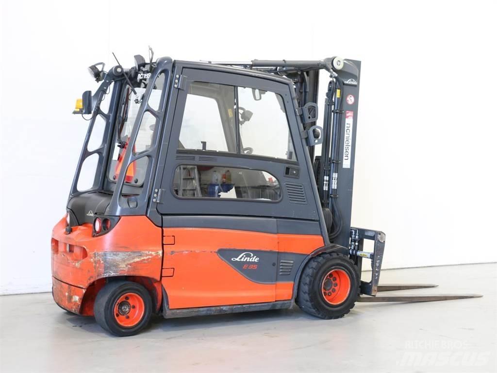 Linde E35L/387 Elektrostapler