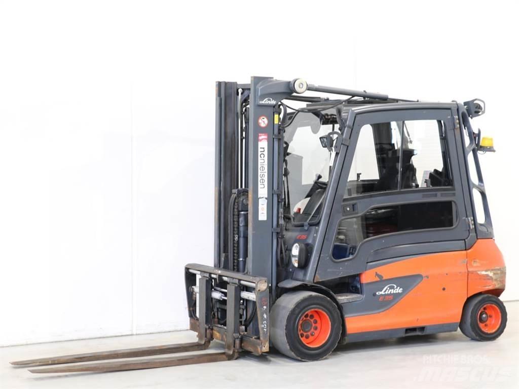 Linde E35L/387 Elektrostapler