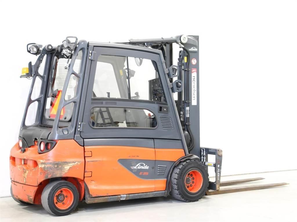 Linde E35L/387 Elektrostapler