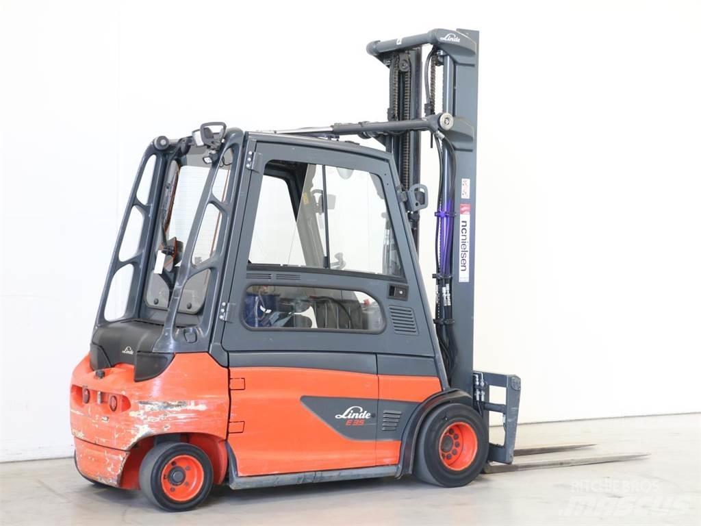 Linde E35L/387 Elektrostapler