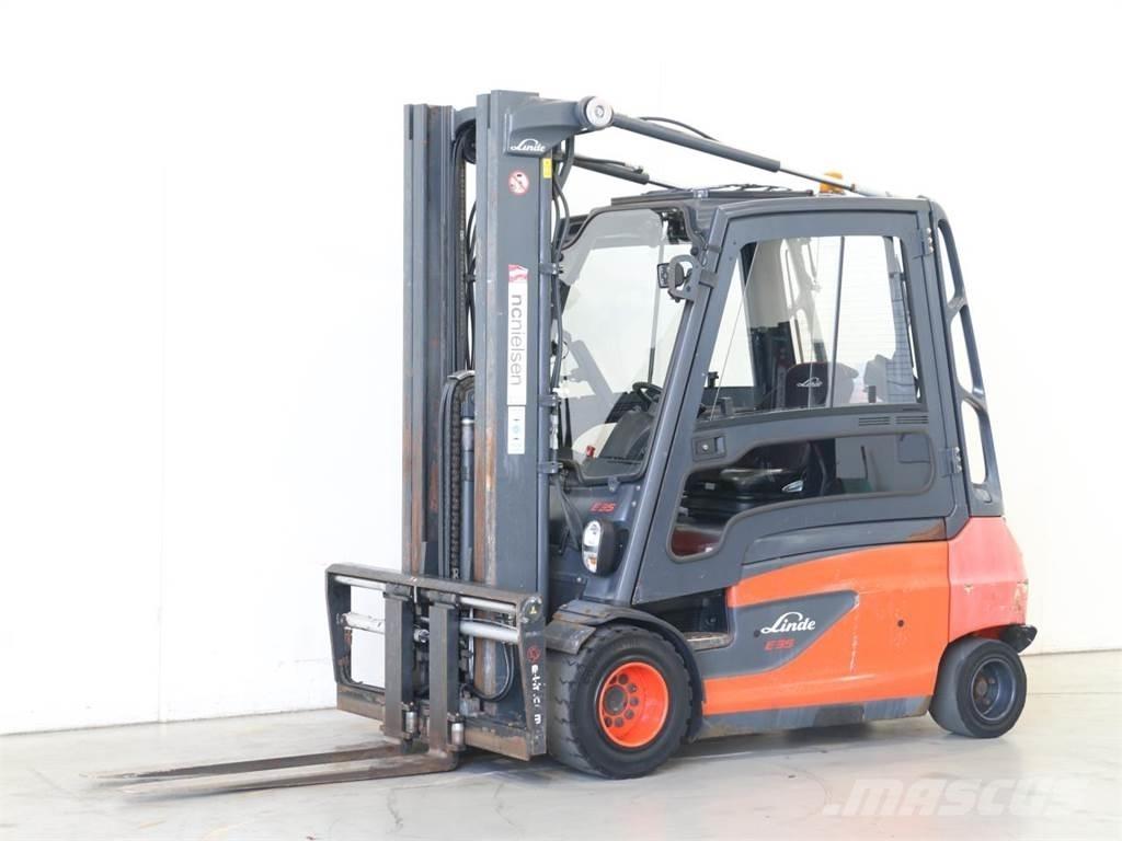 Linde E35L/387 Elektrostapler