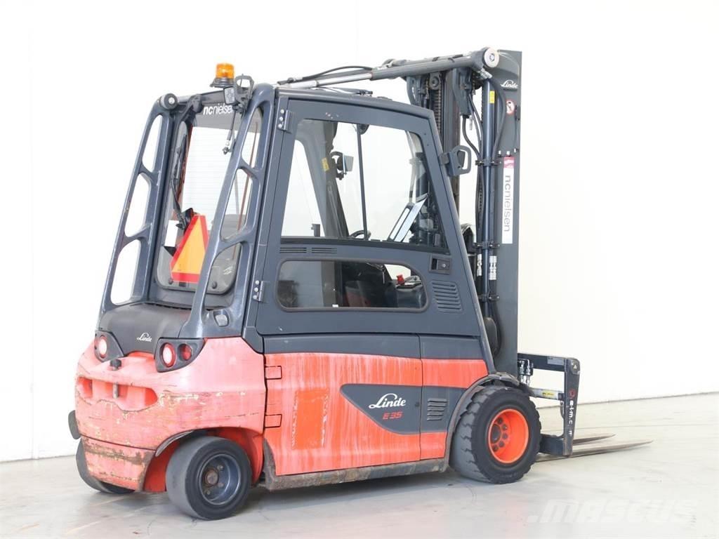 Linde E35L/387 Elektrostapler