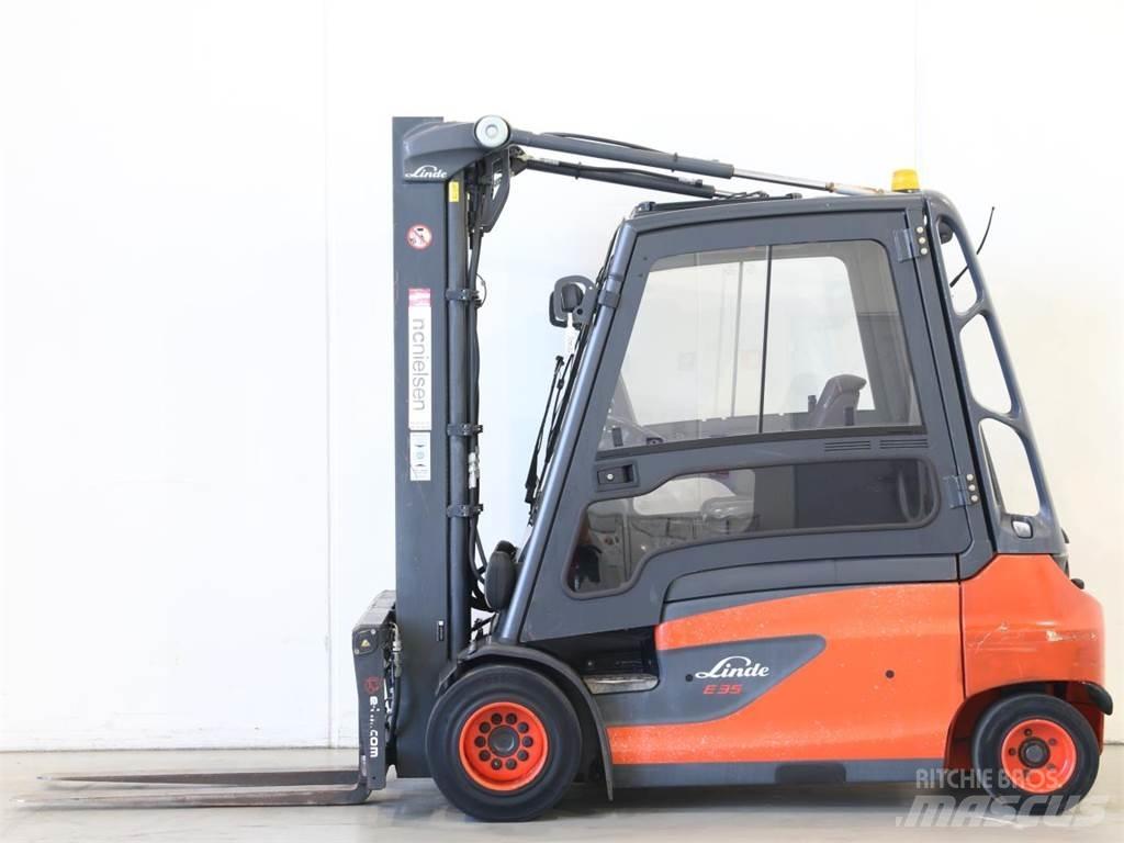 Linde E35L/387 Elektrostapler