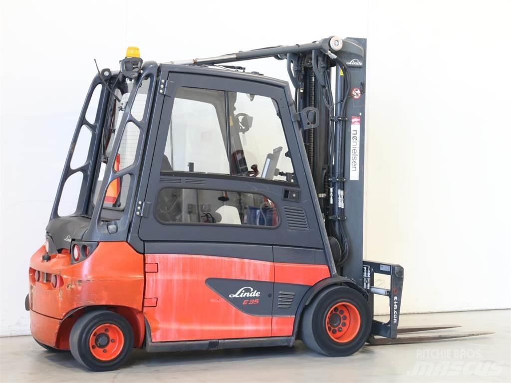 Linde E35L/387 Elektrostapler