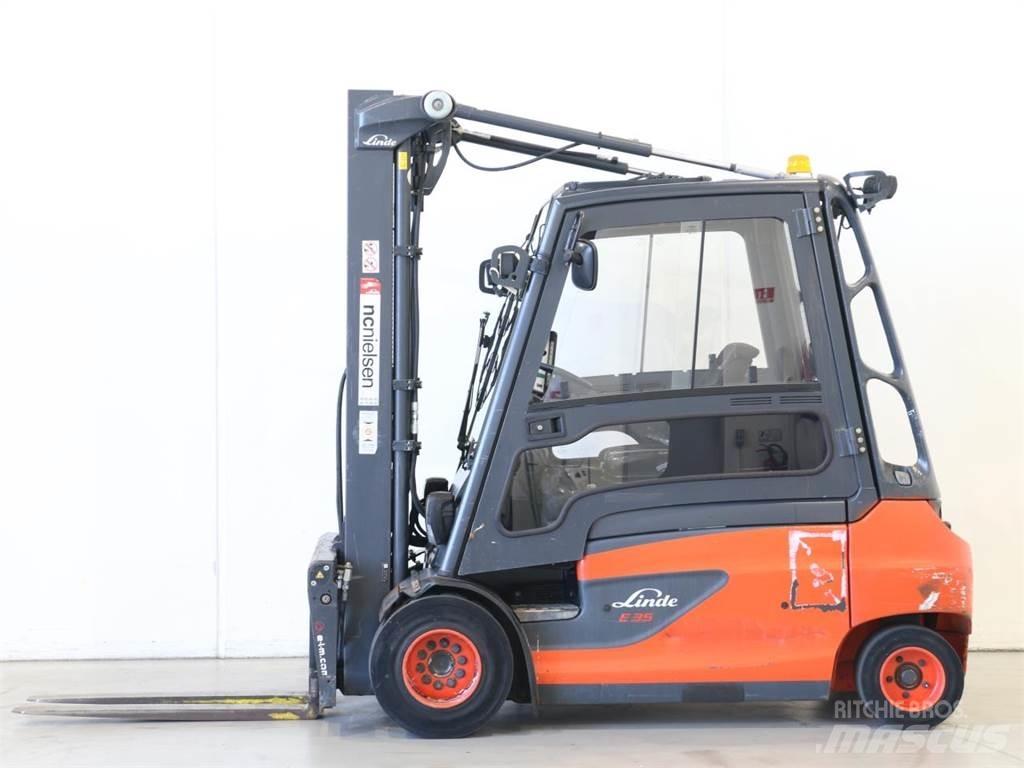 Linde E35L/387 Elektrostapler