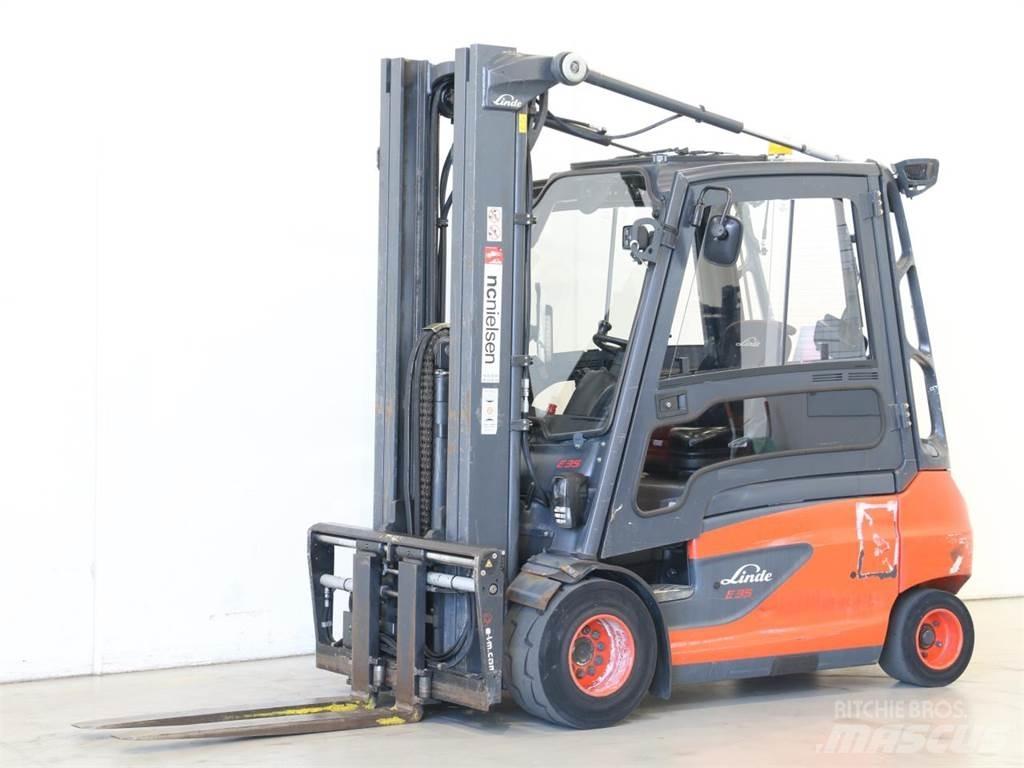 Linde E35L/387 Elektrostapler