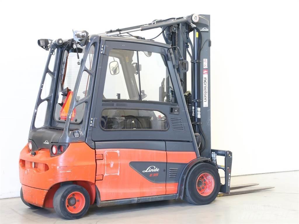 Linde E35L/387 Elektrostapler