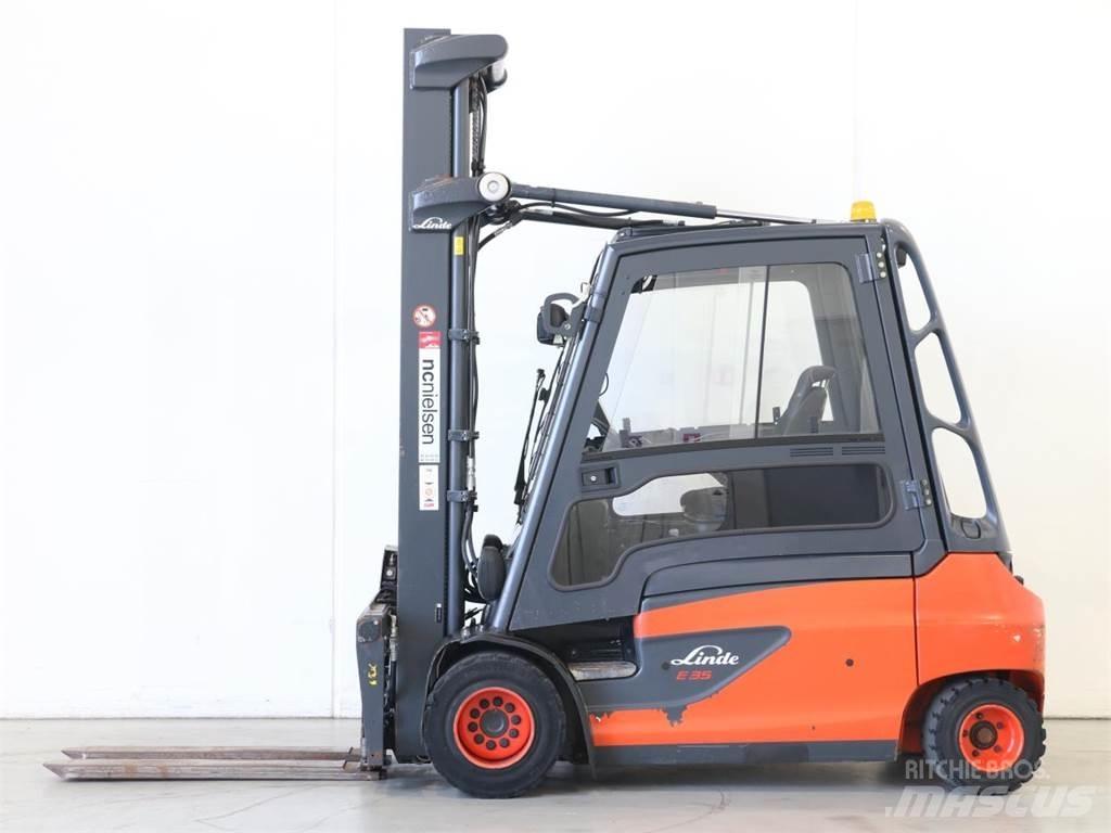 Linde E35L/387 Elektrostapler