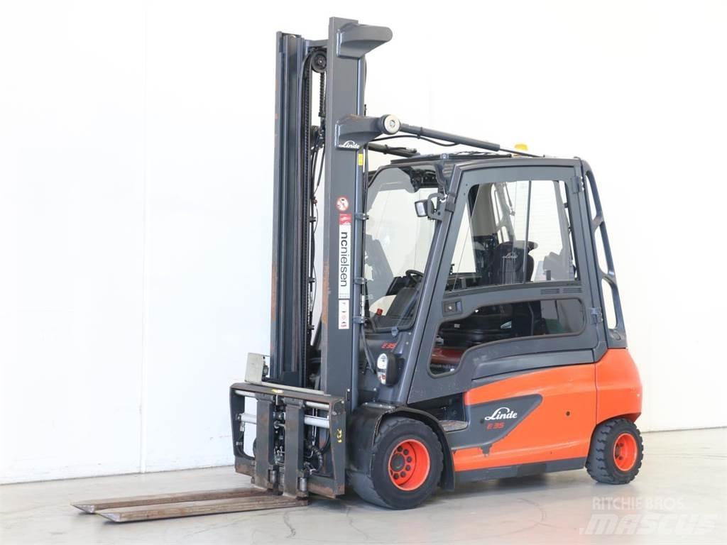 Linde E35L/387 Elektrostapler