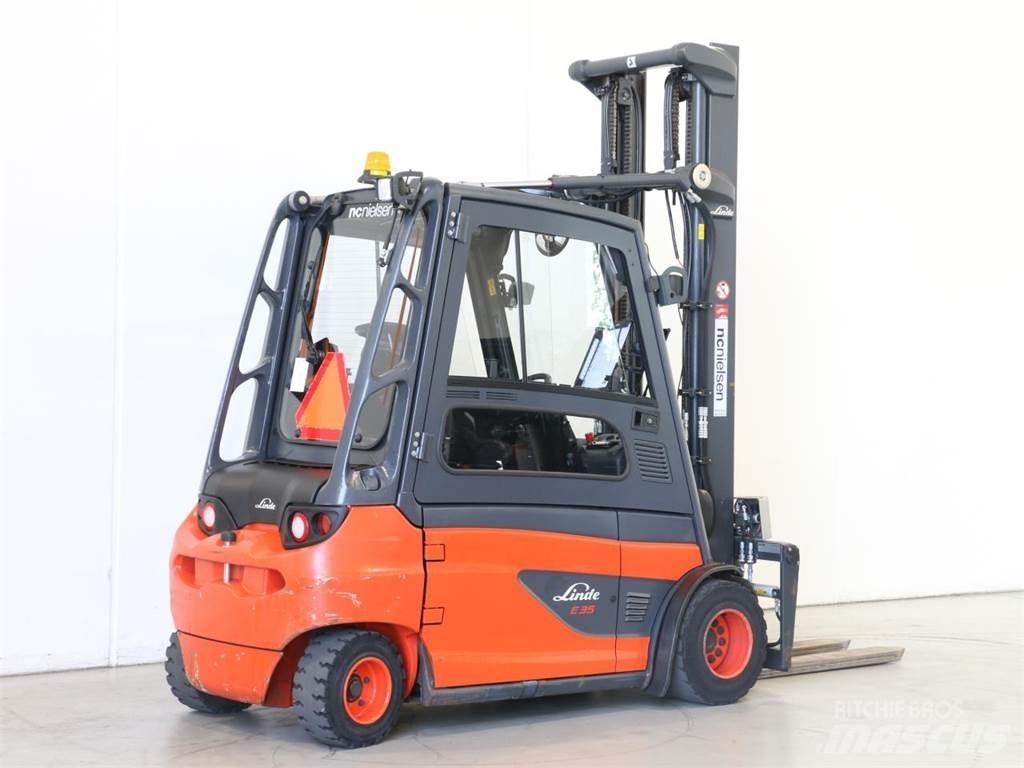 Linde E35L/387 Elektrostapler