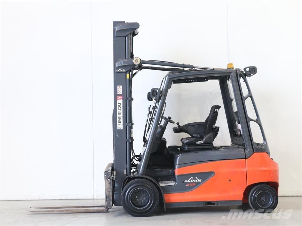 Linde E35L/387 Elektrostapler