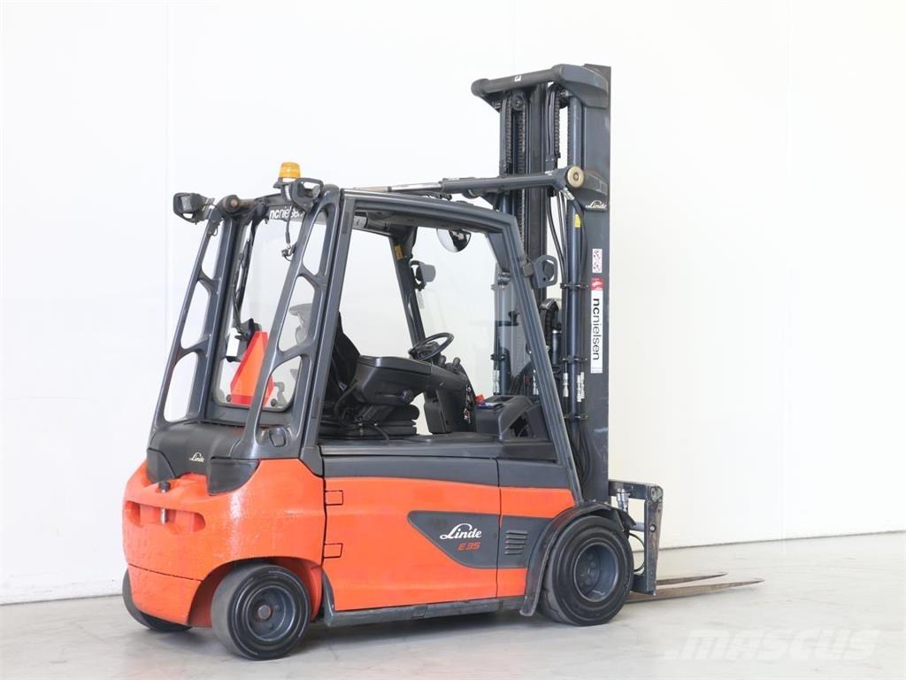 Linde E35L/387 Elektrostapler