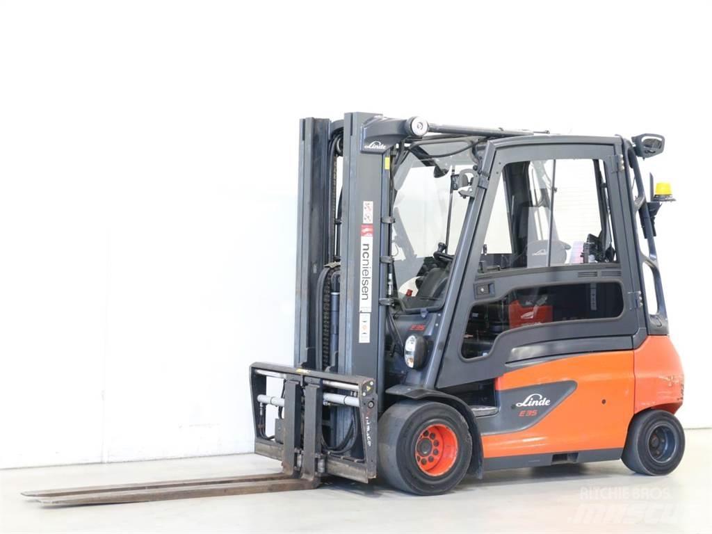 Linde E35L/387-01 Elektrostapler