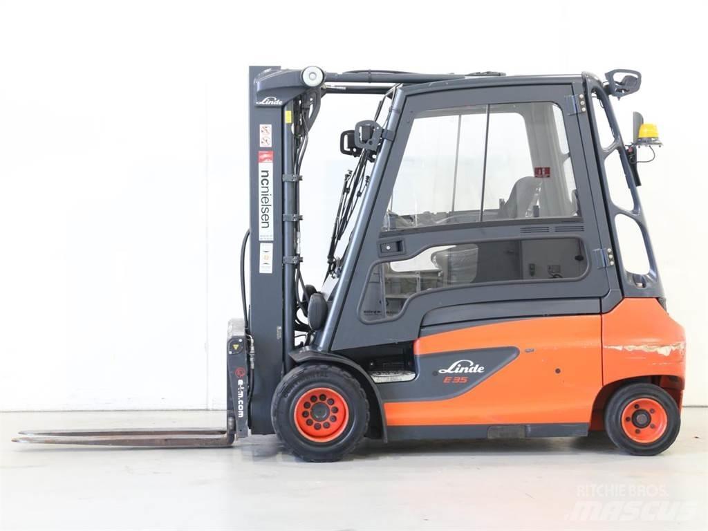 Linde E35L/387-01 Elektrostapler