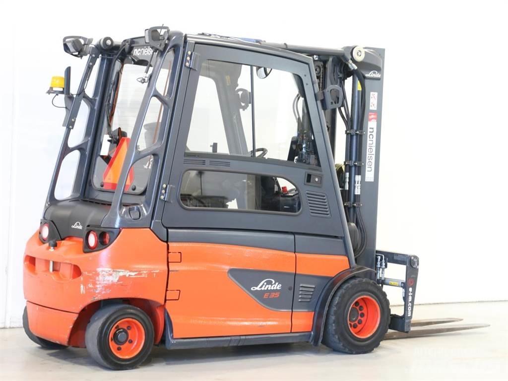 Linde E35L/387-01 Elektrostapler
