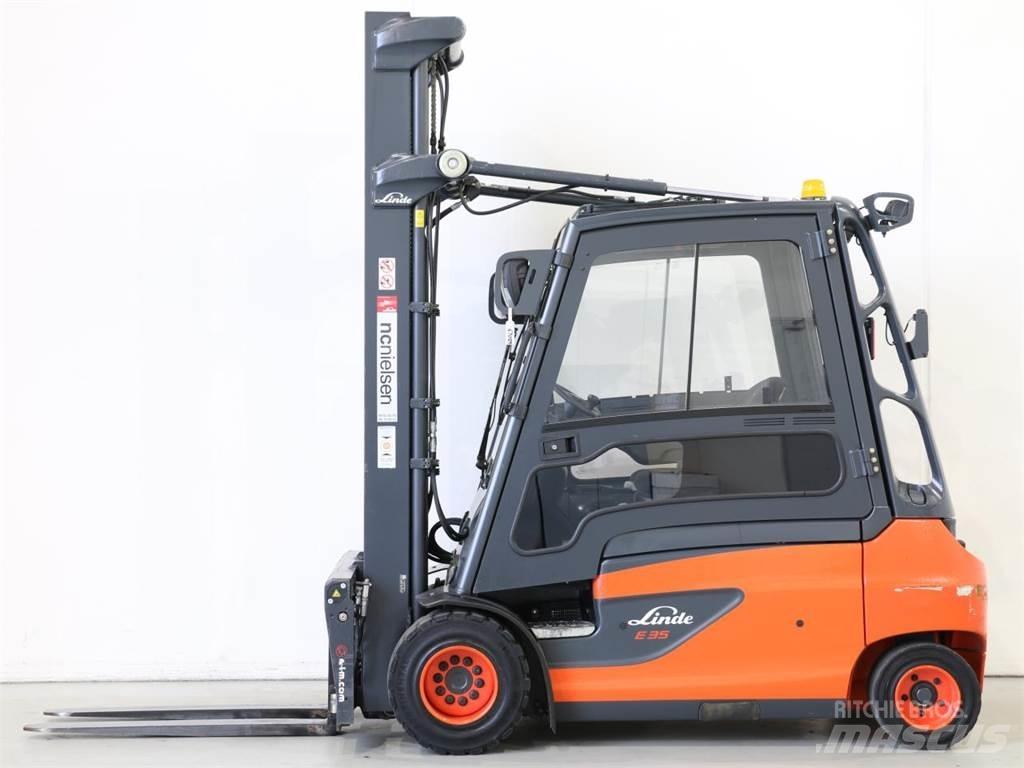 Linde E35L/387-01 Elektrostapler