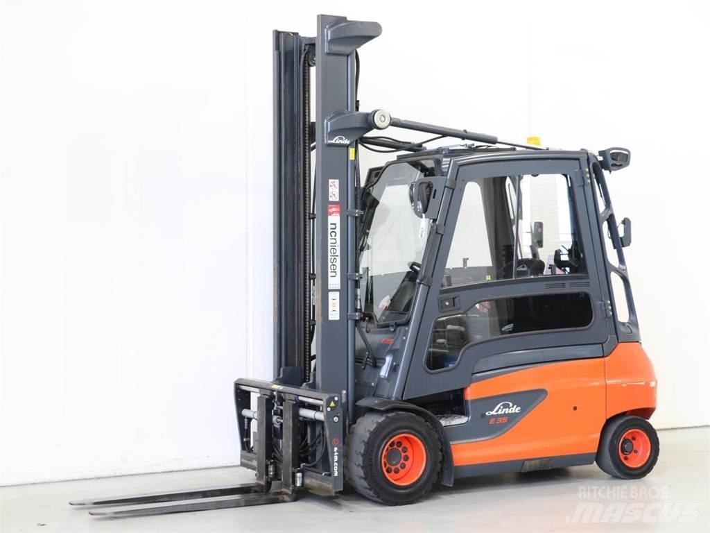 Linde E35L/387-01 Elektrostapler