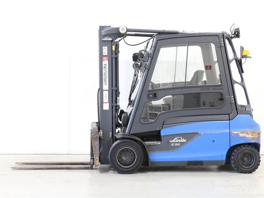 Linde E35L/387-01 Elektrostapler