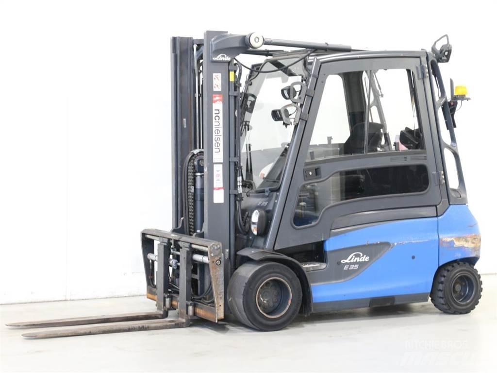 Linde E35L/387-01 Elektrostapler