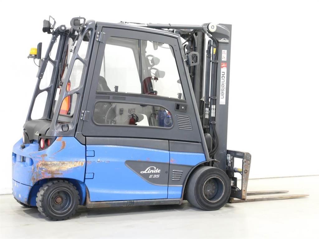 Linde E35L/387-01 Elektrostapler