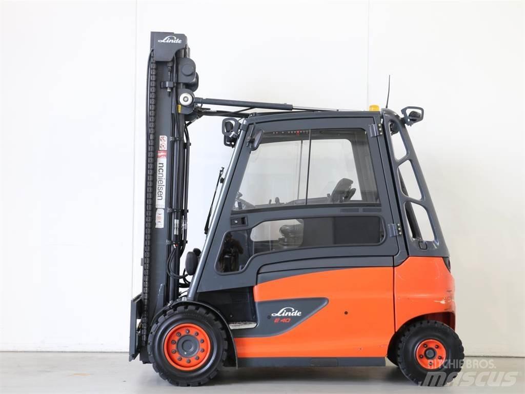 Linde E40/600HL/388 Elektrostapler