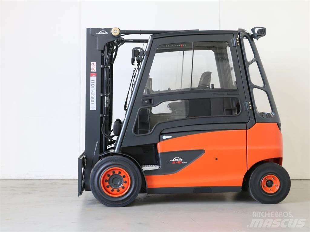 Linde E40/600HL/388 Elektrostapler