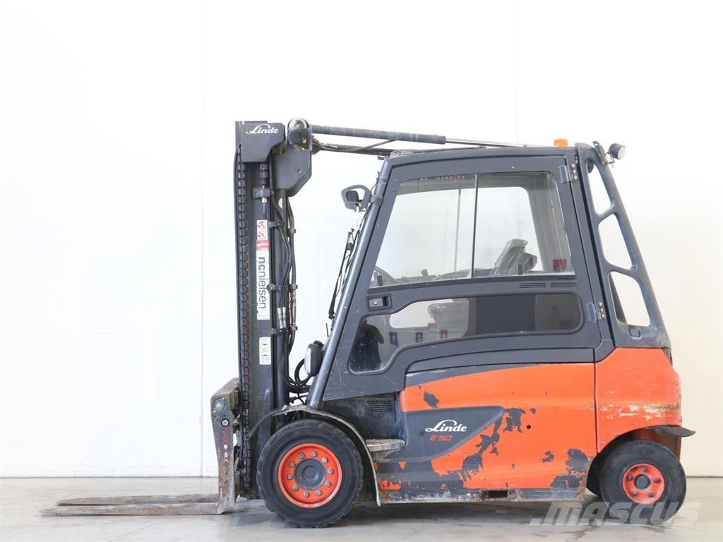 Linde E50/600HL/388 Elektrostapler