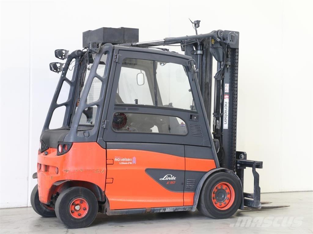 Linde E50HL/388 Elektrostapler