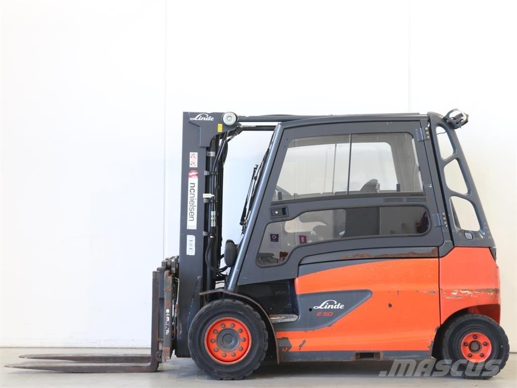 Linde E50L/388 Elektrostapler