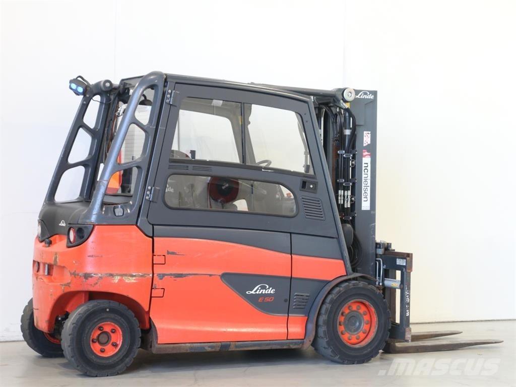 Linde E50L/388 Elektrostapler