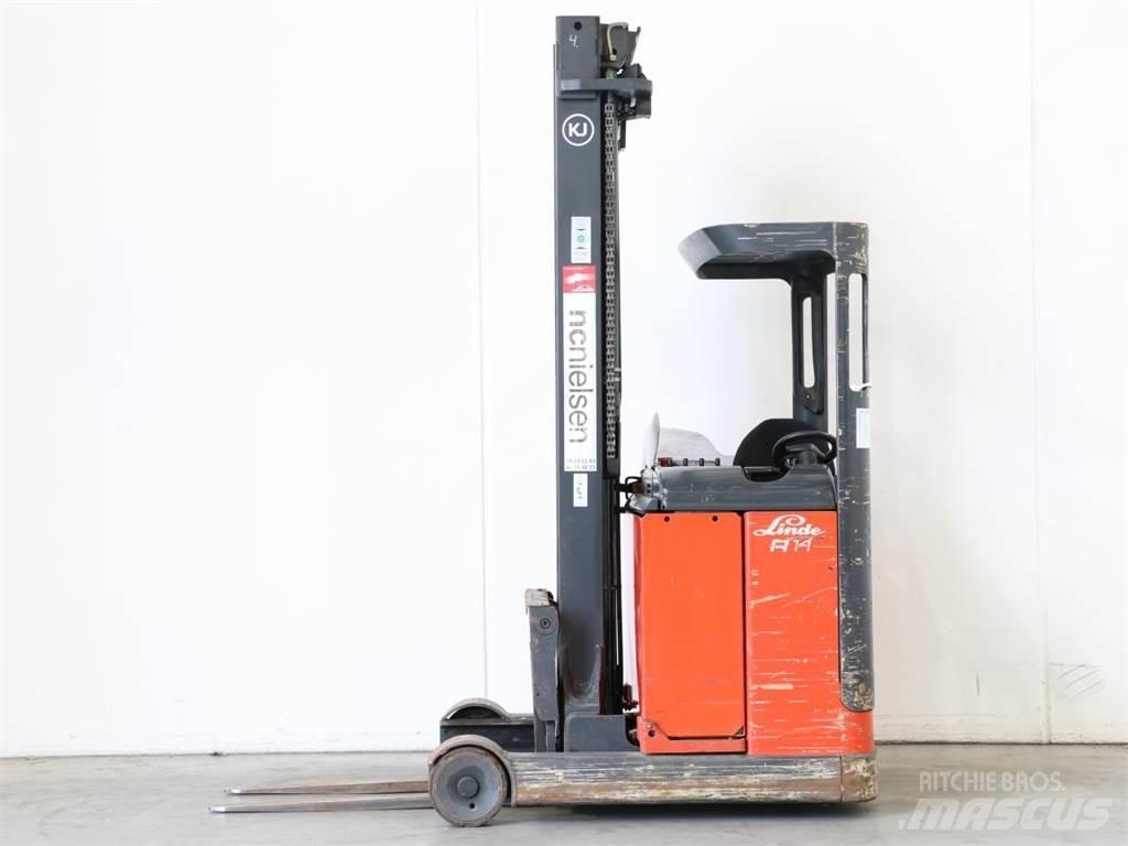 Linde R14/113 Schubmaststapler