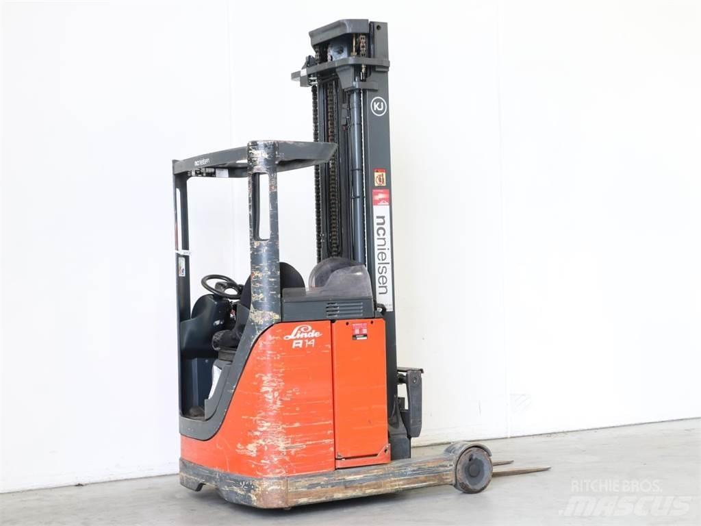 Linde R14/113 Schubmaststapler