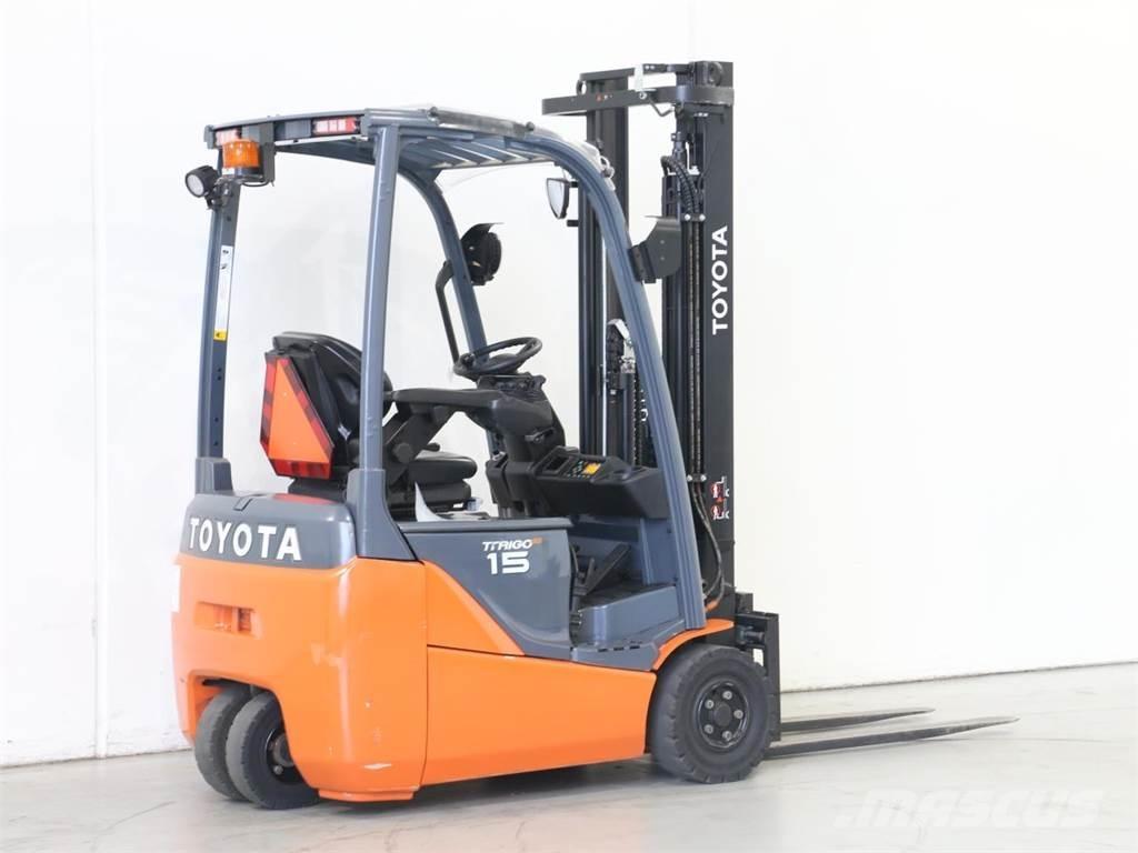 Toyota 8FBE15T Elektrostapler