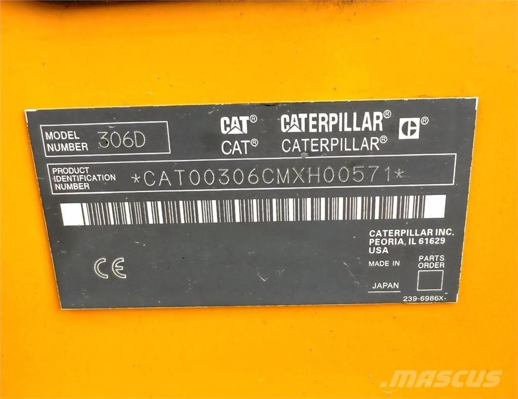 CAT 306D Minibagger < 7t