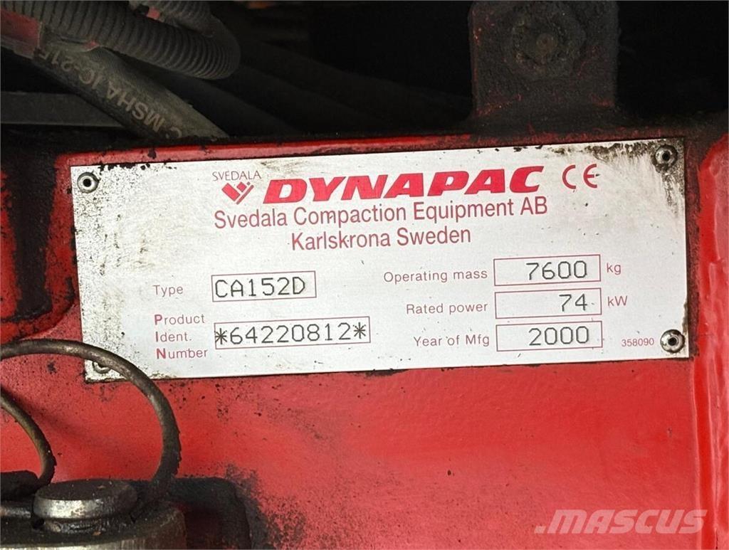 Dynapac CA 152 D Sonstige Baumaschinen