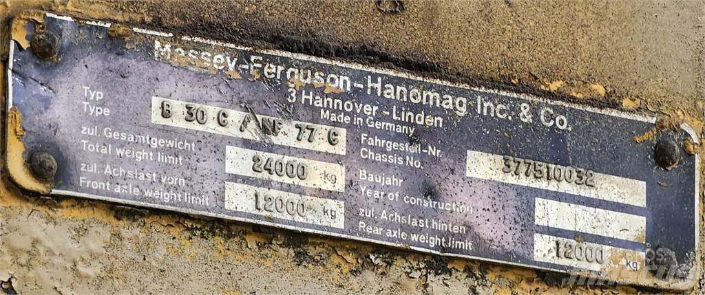 Hanomag 77C Radlader