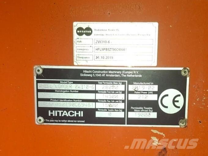 Hitachi ZW 310-6 Radlader