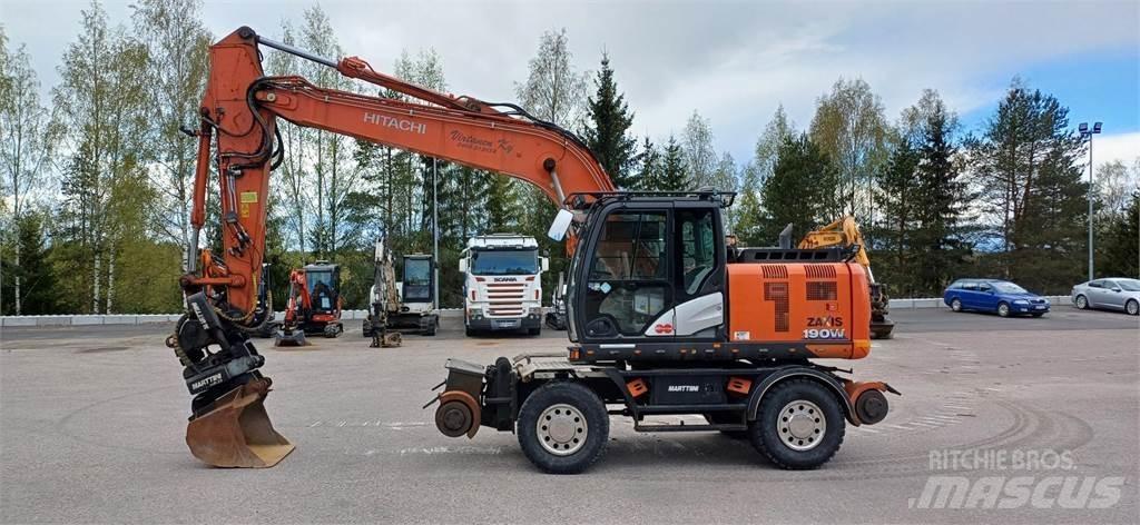 Hitachi ZX190W-6 Mobilbagger