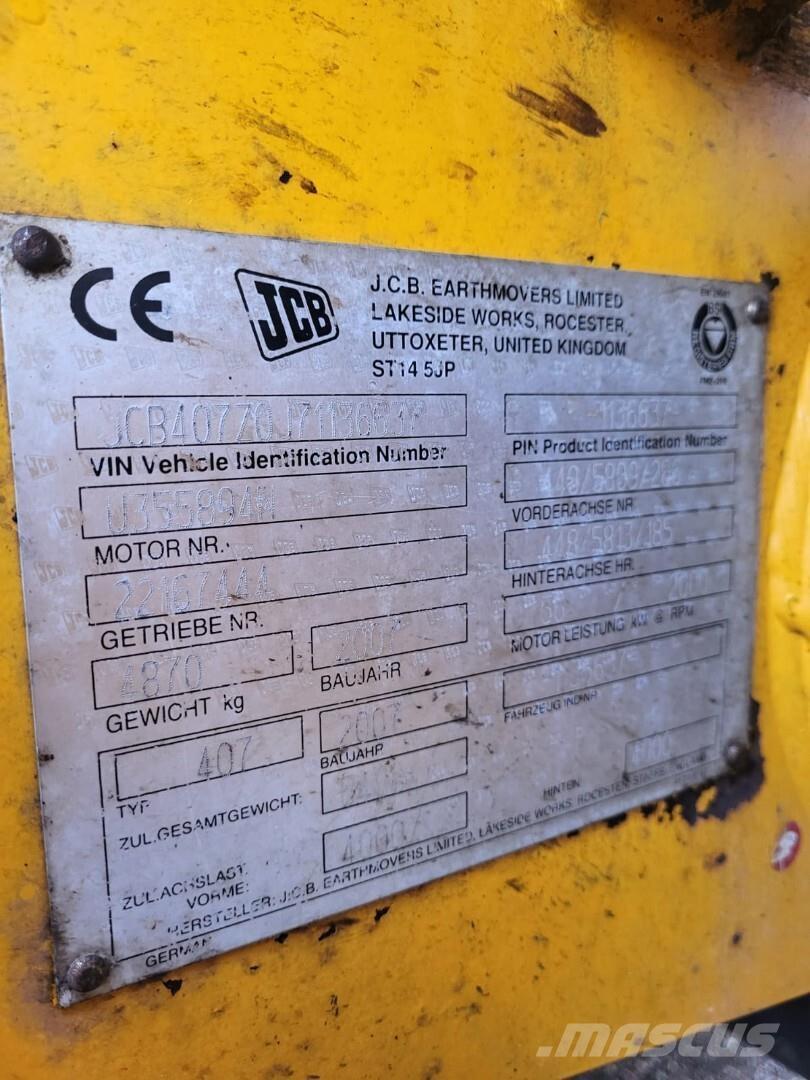 JCB 407 ZX Super Radlader
